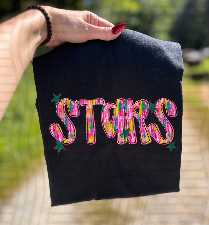 Holiday Brushstroke DTF Print