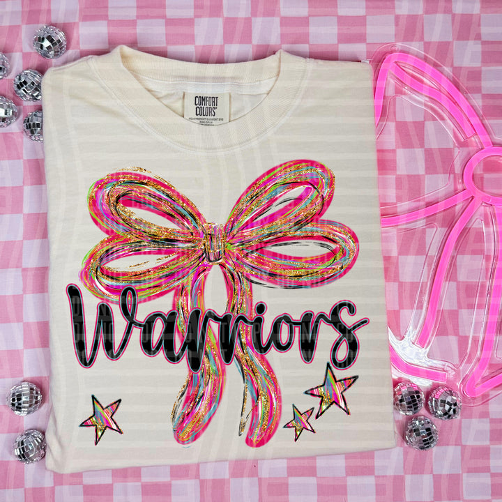 Whimsical Christmas Bows Mascots DTF Print