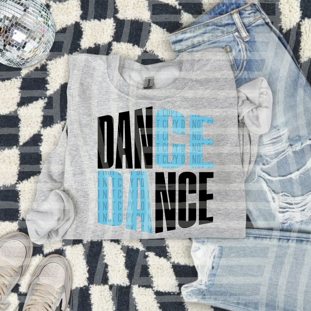Dance Word Art DTF Print