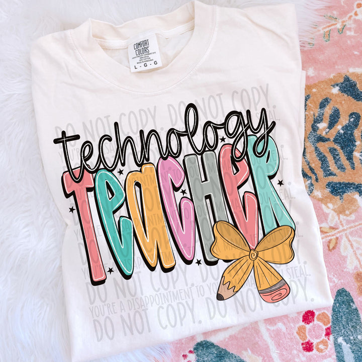 Teacher DTF Print
