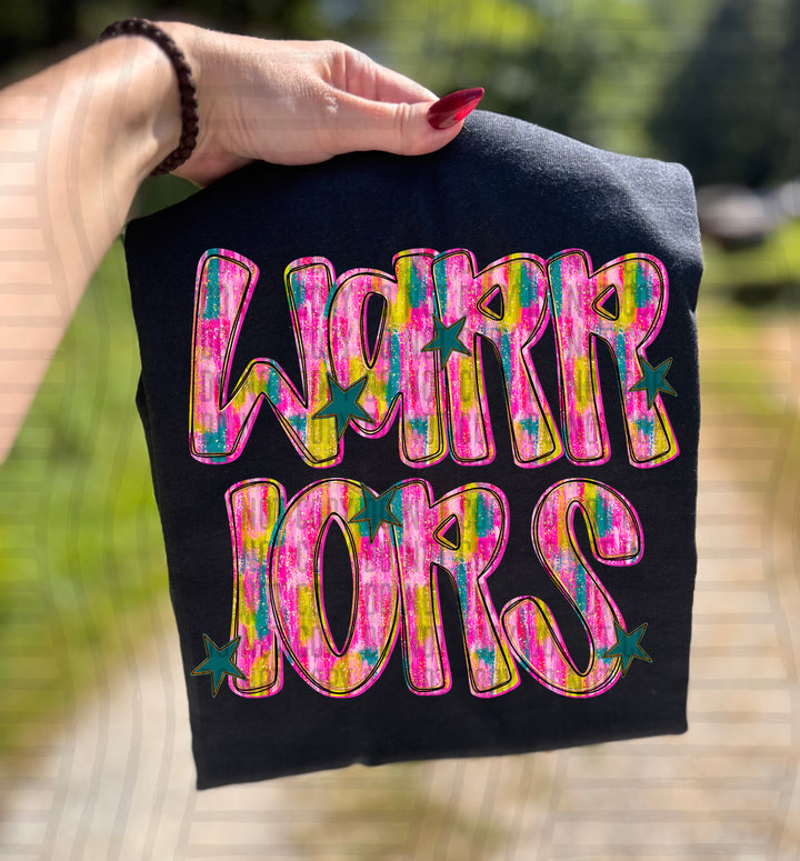 Holiday Brushstroke DTF Print