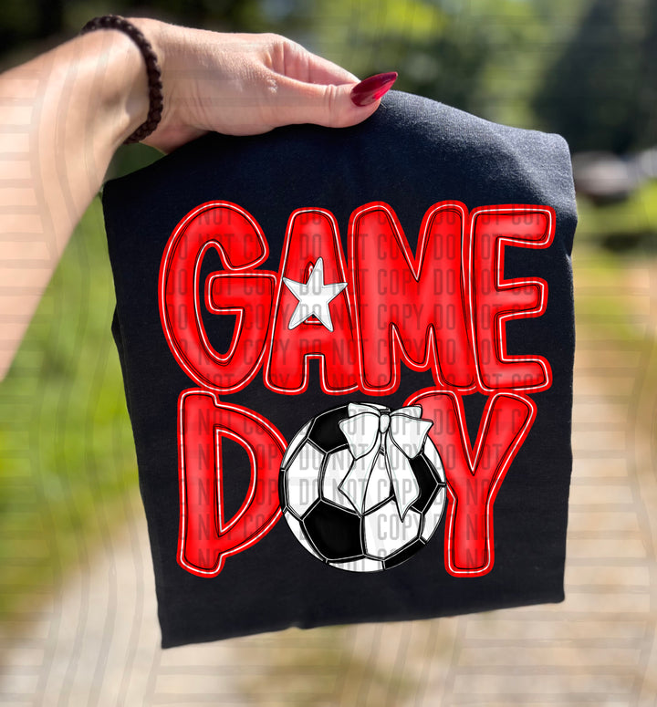 Game Day Soccer DTF Print