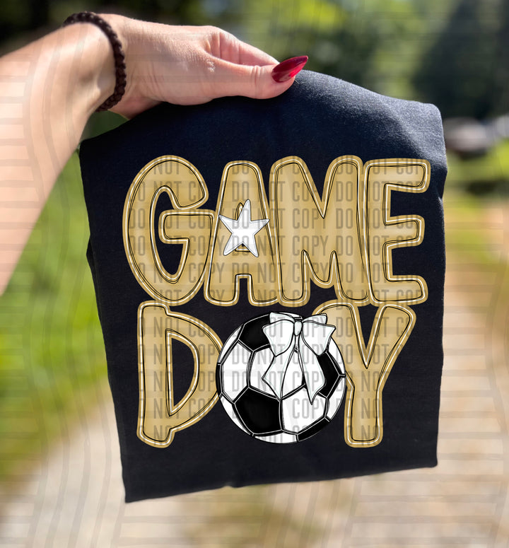 Game Day Soccer DTF Print