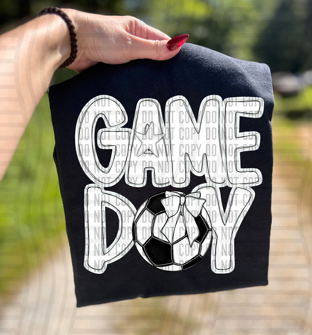 Game Day Soccer DTF Print