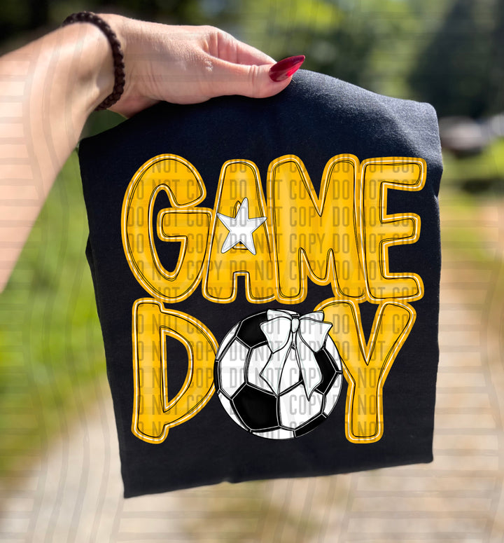 Game Day Soccer DTF Print