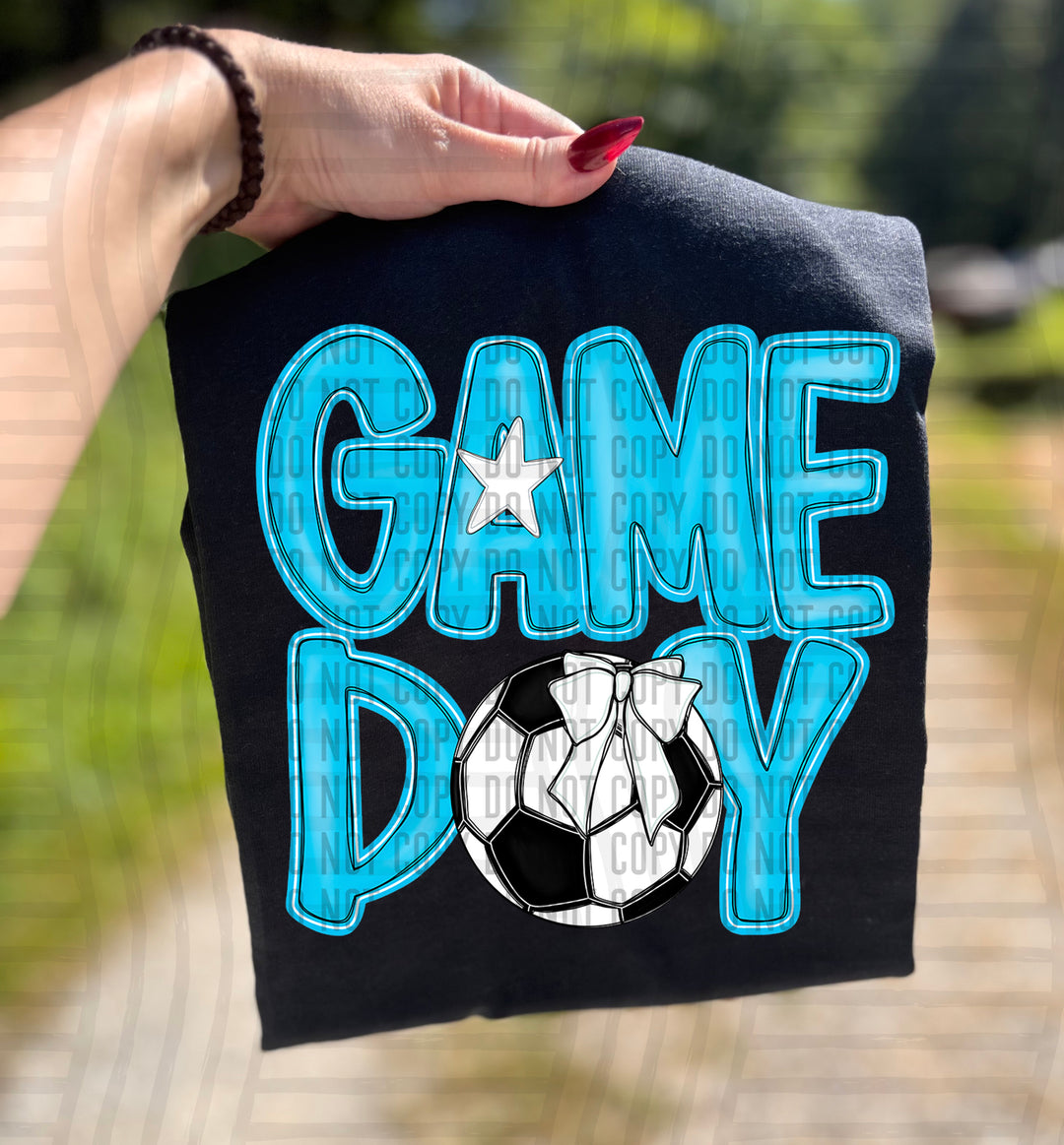 Game Day Soccer DTF Print