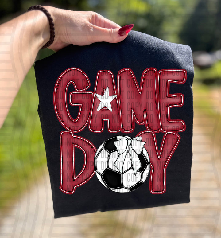 Game Day Soccer DTF Print