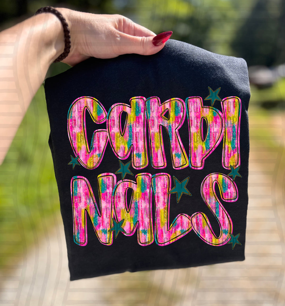 Holiday Brushstroke DTF Print