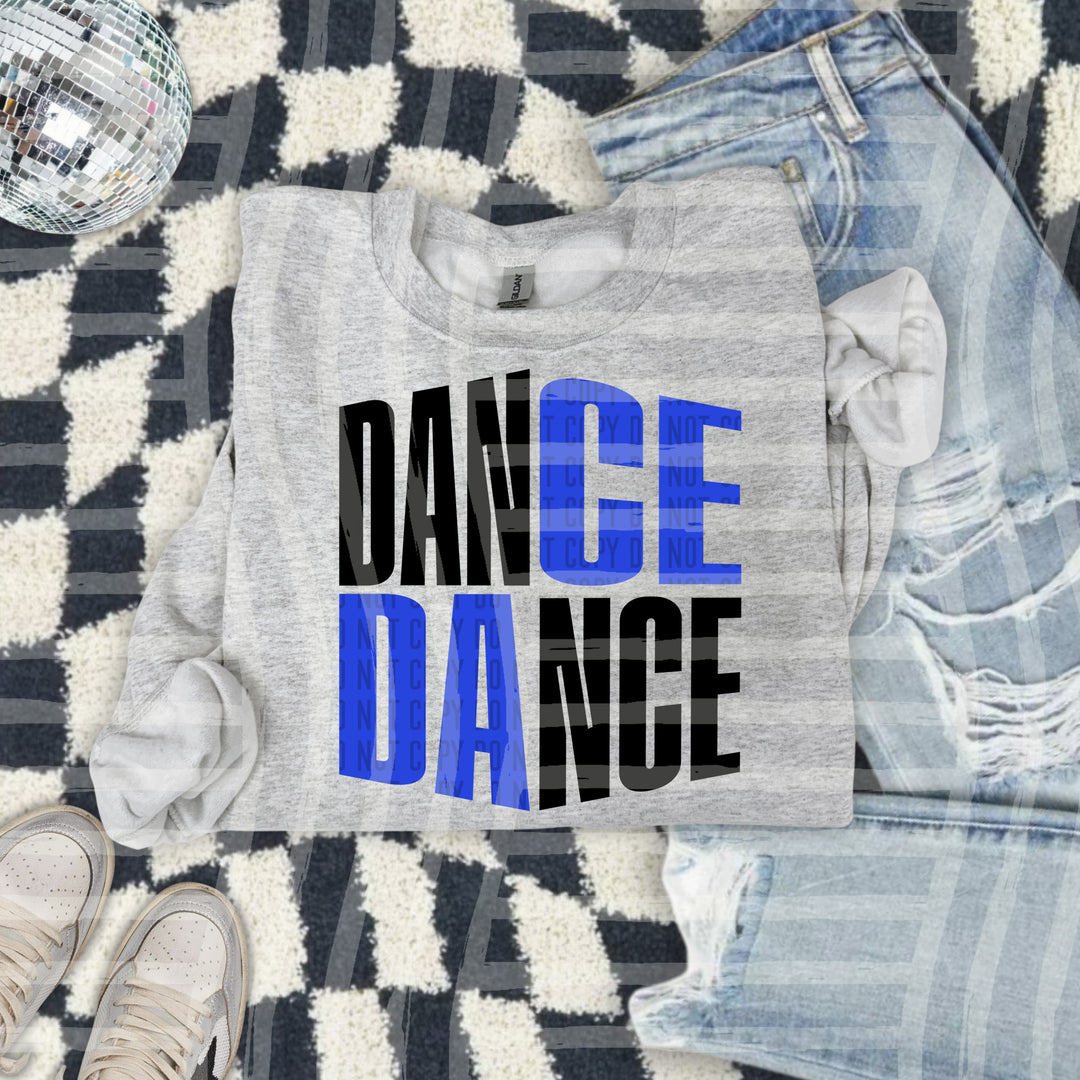 Dance Word Art DTF Print