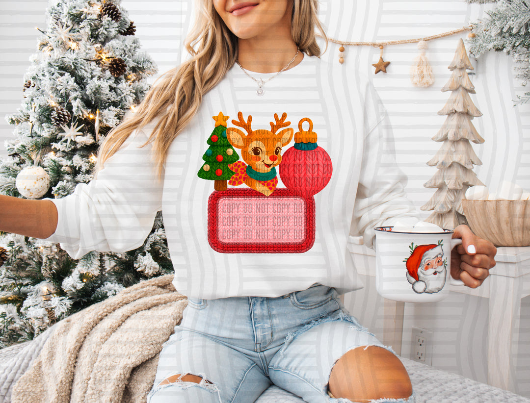 Faux Yarn Designs DTF Print