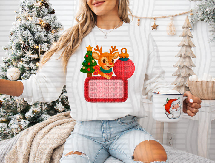 Faux Yarn Designs DTF Print