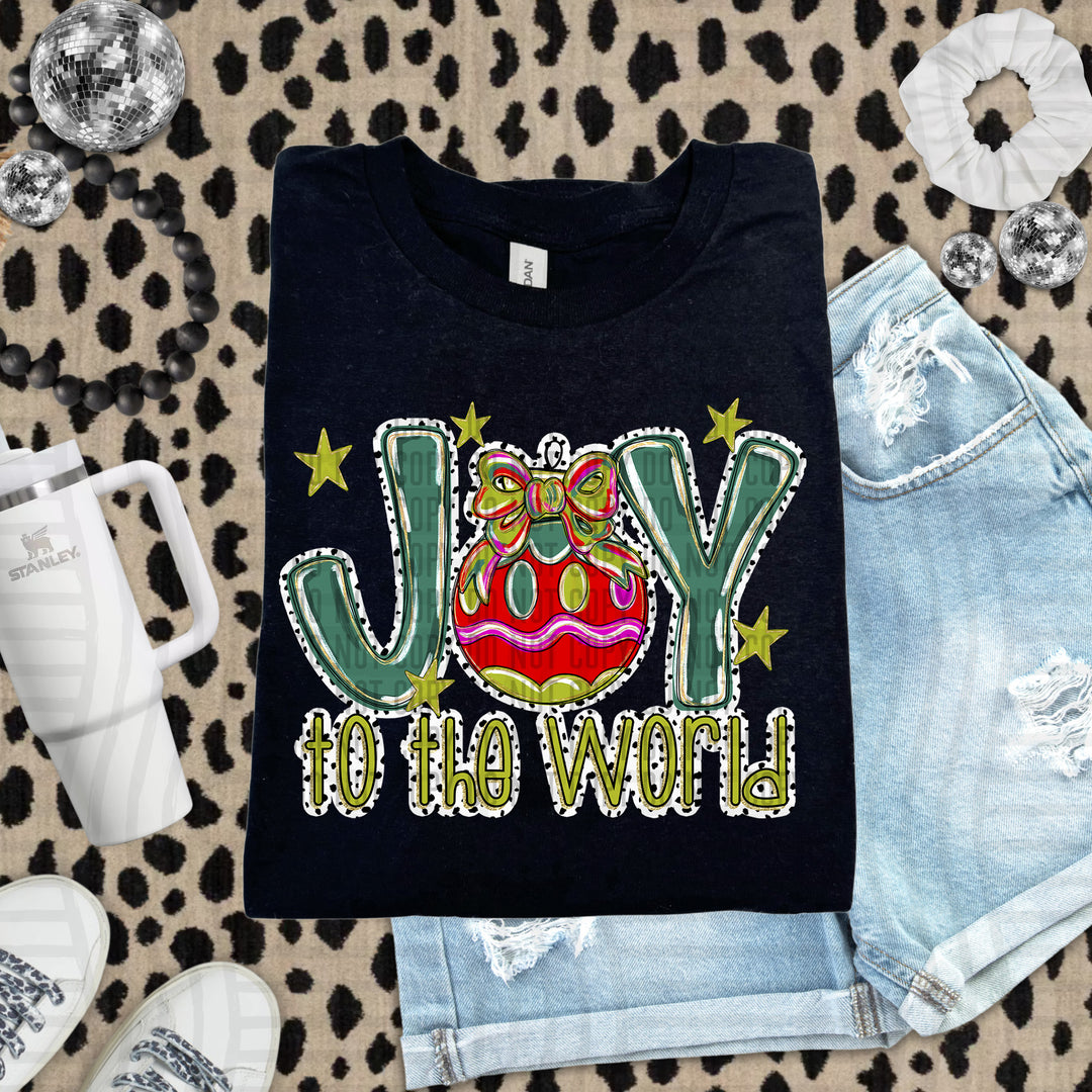 Festive Christmas DTF Print