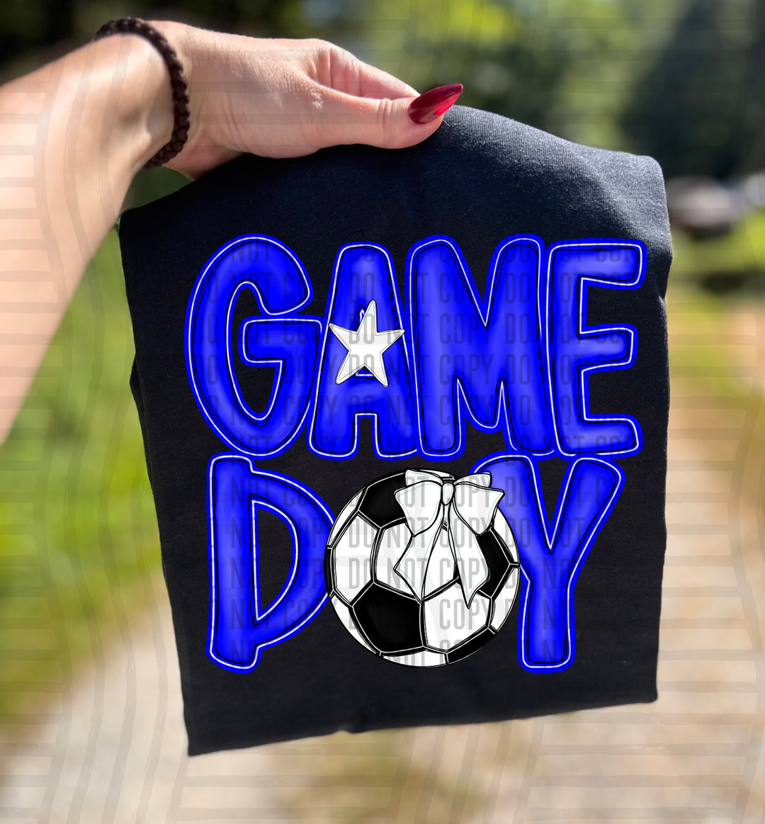 Game Day Soccer DTF Print
