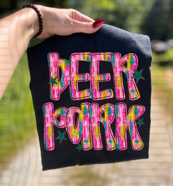 Holiday Brushstroke DTF Print