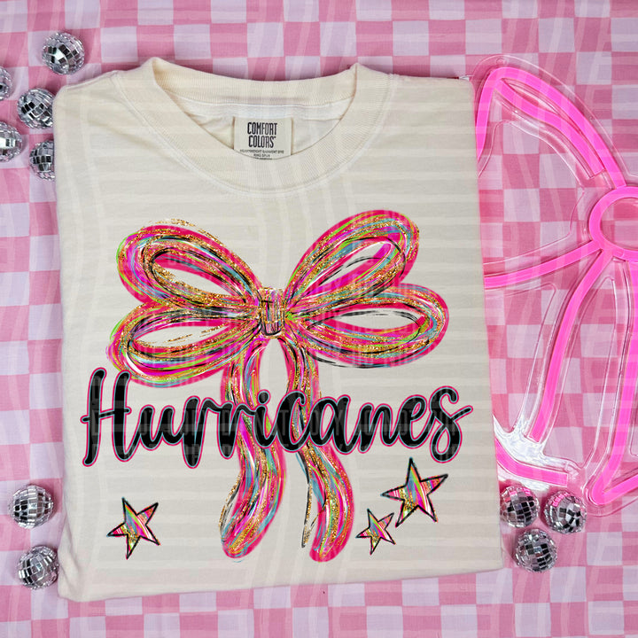 Whimsical Christmas Bows Mascots DTF Print