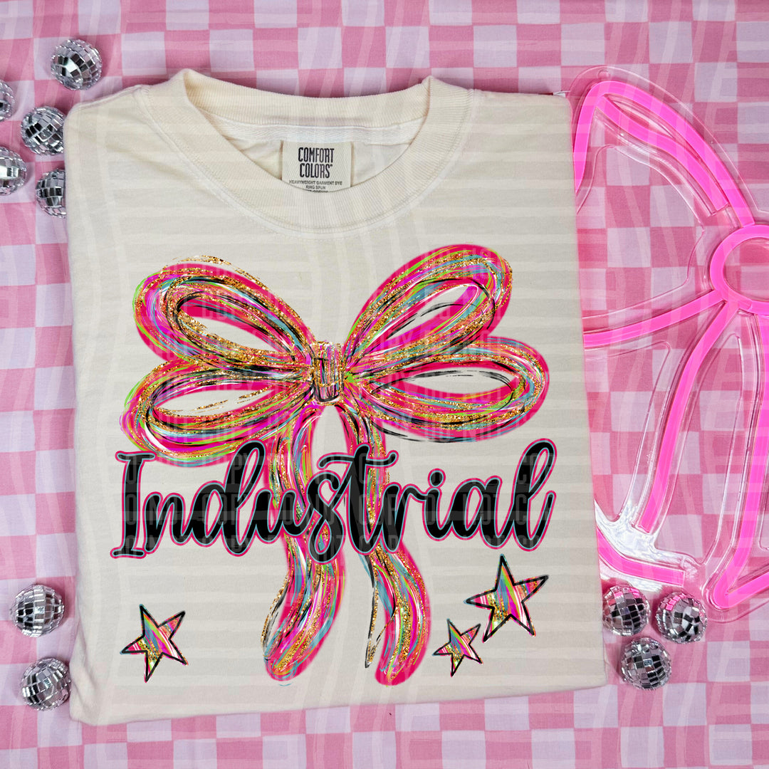 Whimsical Christmas Bows Mascots DTF Print