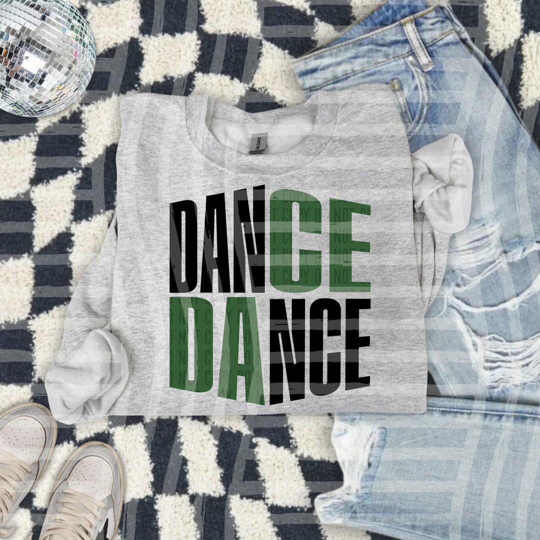 Dance Word Art DTF Print