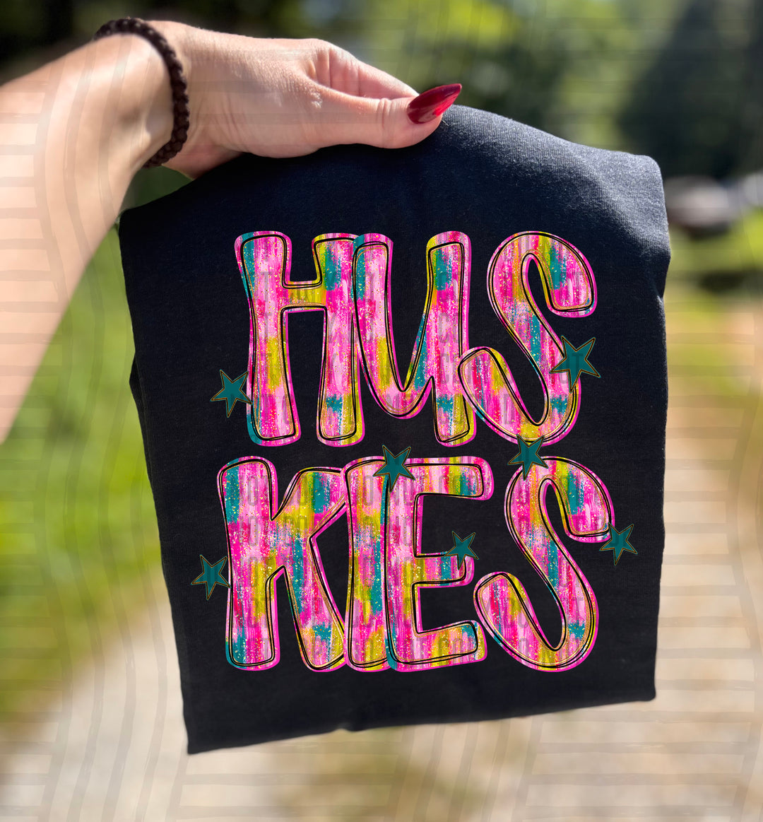 Holiday Brushstroke DTF Print