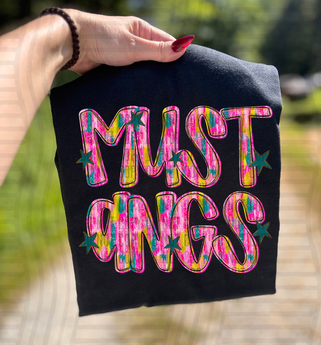 Holiday Brushstroke DTF Print