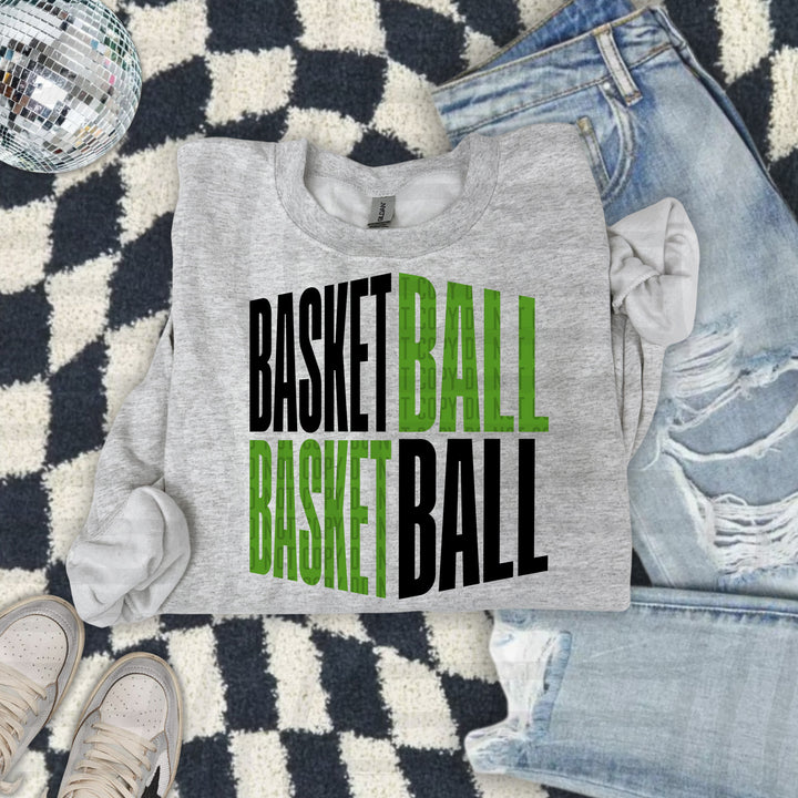 Basketball Word Art DTF Print