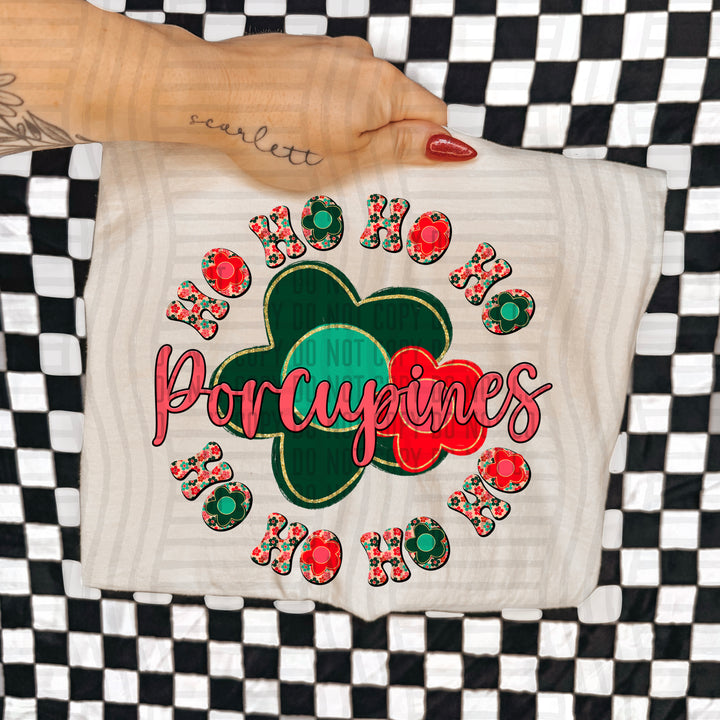 Retro Hohoho DTF Print