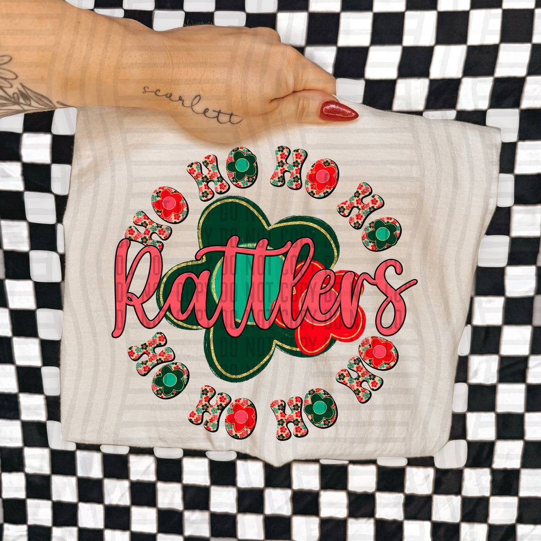 Retro Hohoho DTF Print