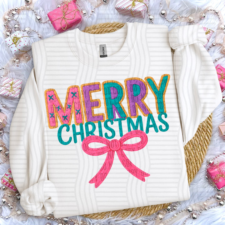 Yarn Christmas DTF Print