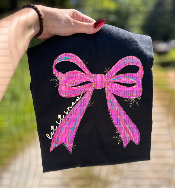 Sparkly Christmas DTF Print