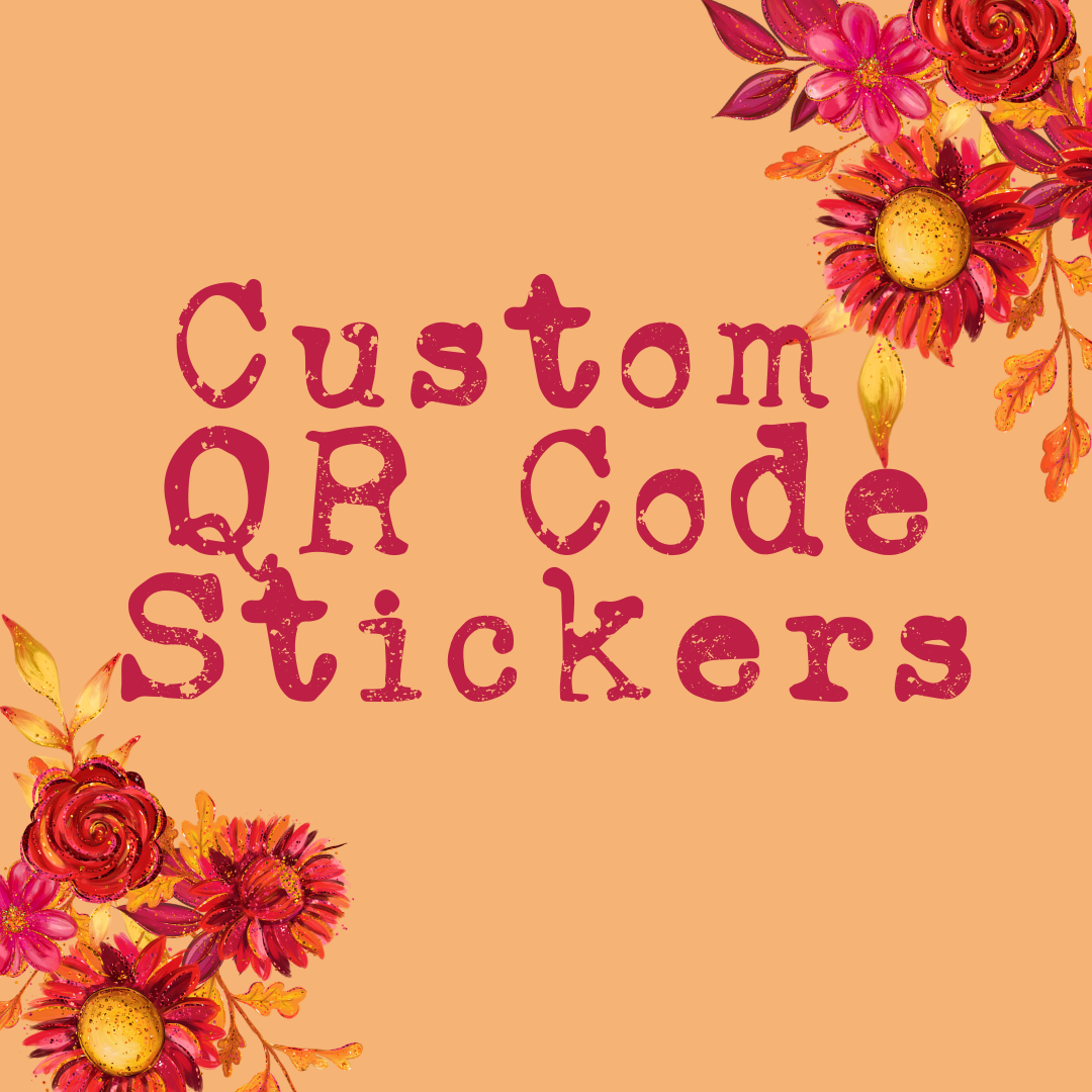 Custom QR Code Stickers