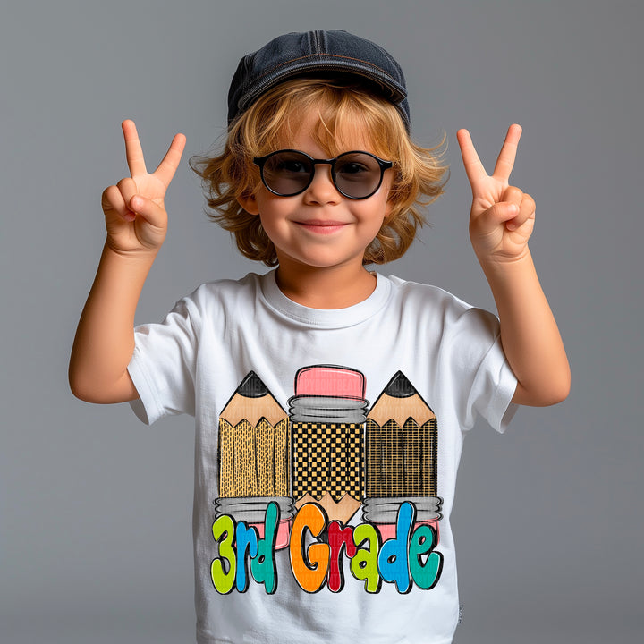 Doodle Pencil Collection DTF Print