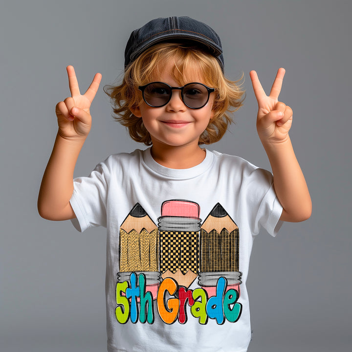 Doodle Pencil Collection DTF Print