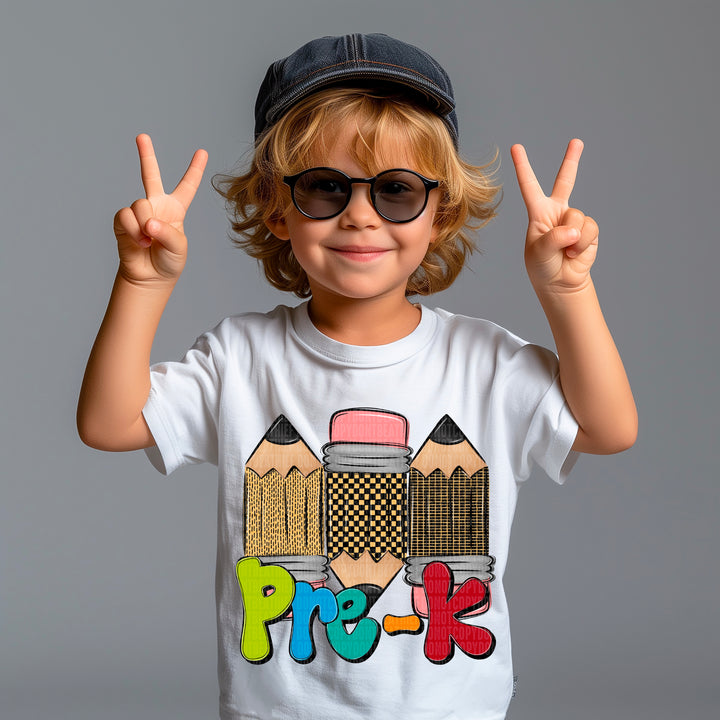 Doodle Pencil Collection DTF Print