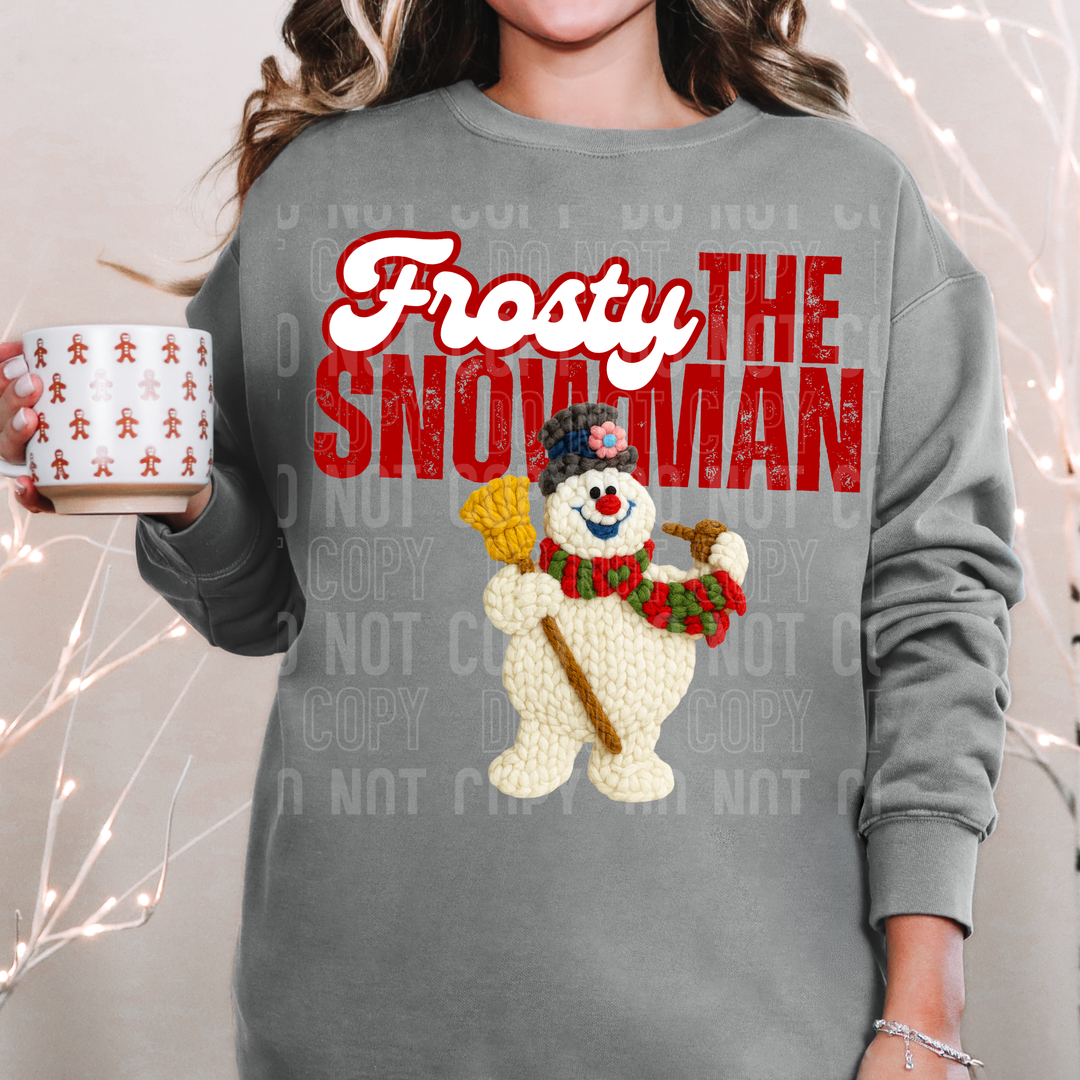 Frosty The Snowman DTF Print