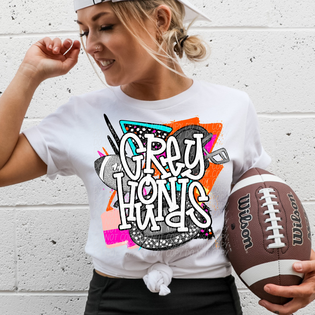 Bright Retro Football Mascots (Listing 1 of 2)