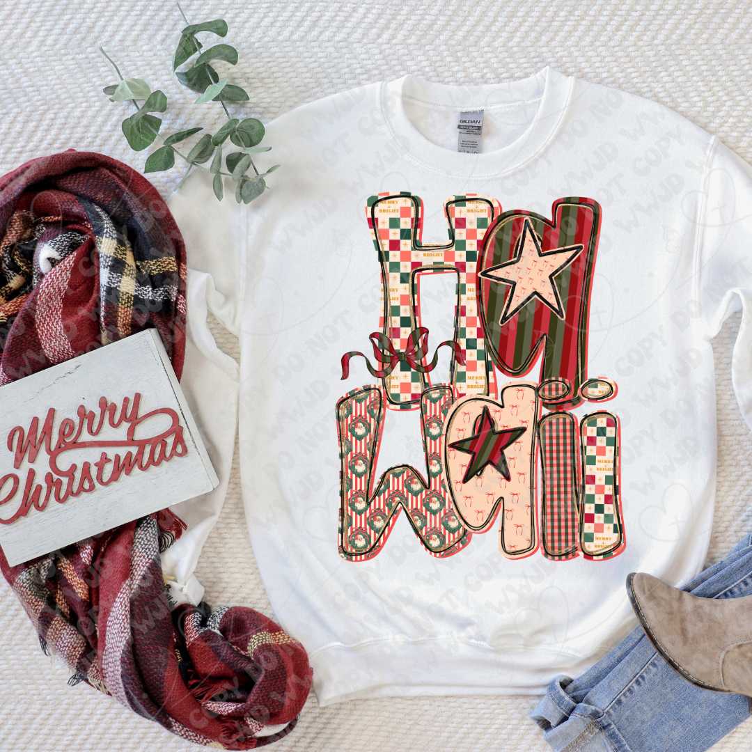 Merry State Alpha DTF Print