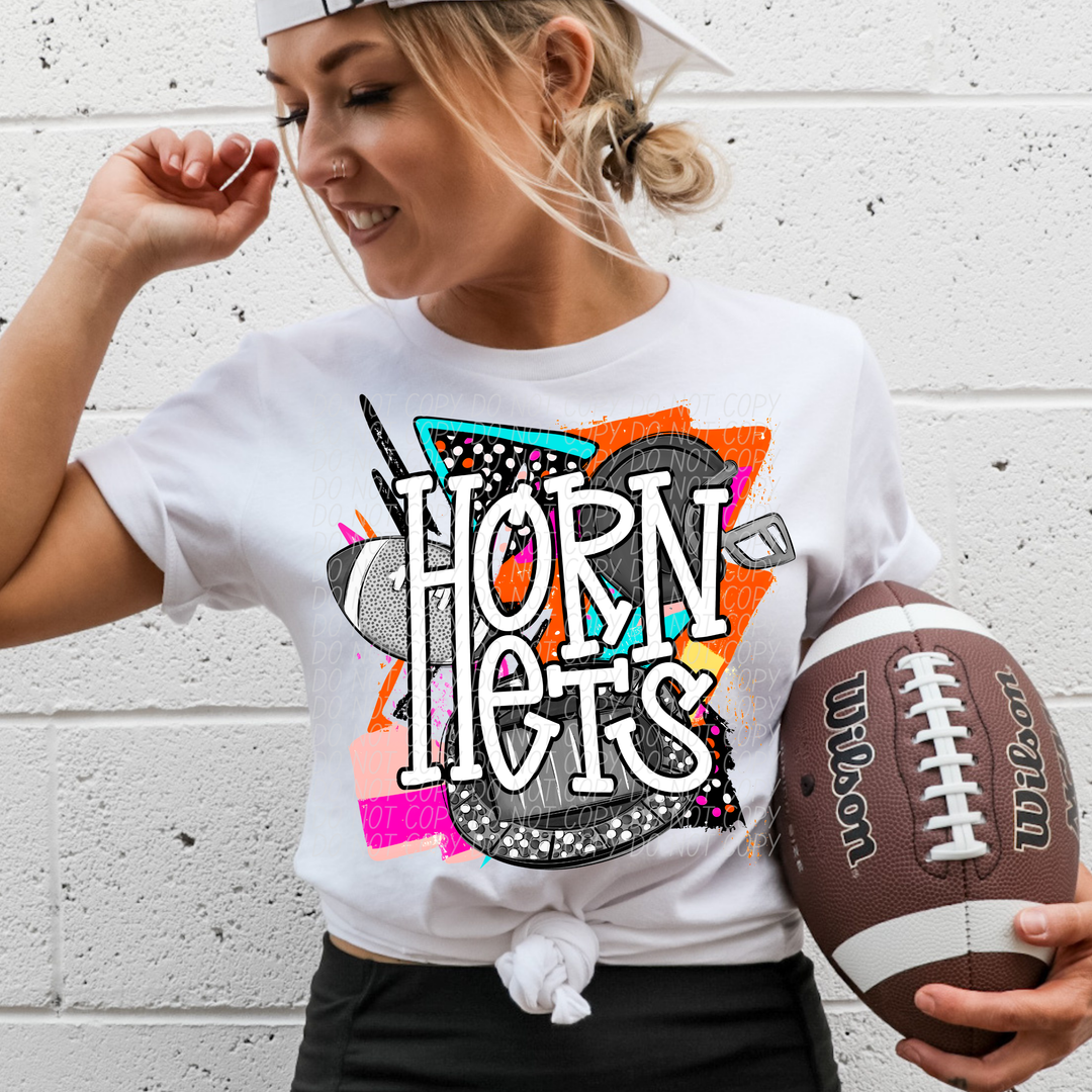 Bright Retro Football Mascots (Listing 1 of 2)