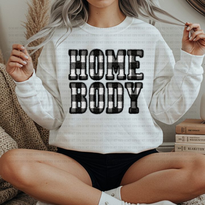 Homebody Plaid DTF Print