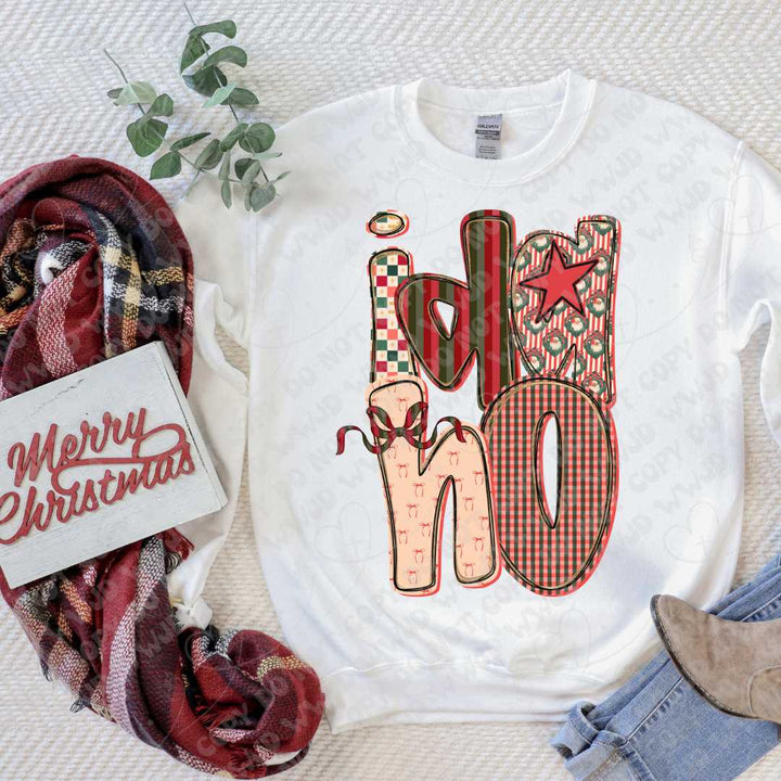 Merry State Alpha DTF Print