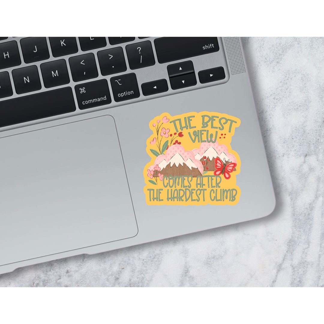 The Best View Die Cut Stickers
