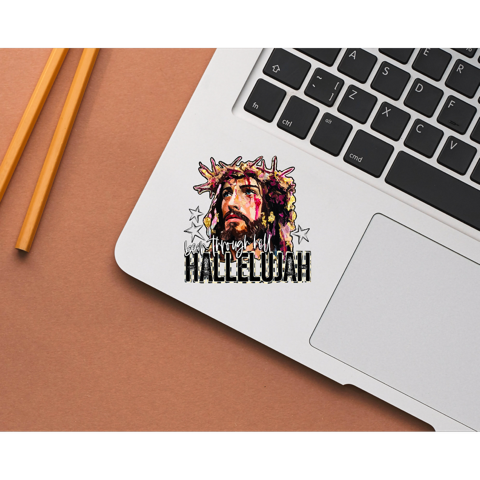 Hallelujah Die Cut Stickers