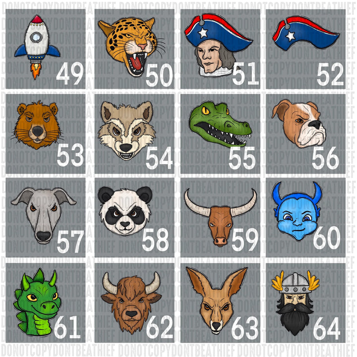 Football Spirit Custom Digital Creation/Mockup Fee ONLY - No Prints - No Digitals