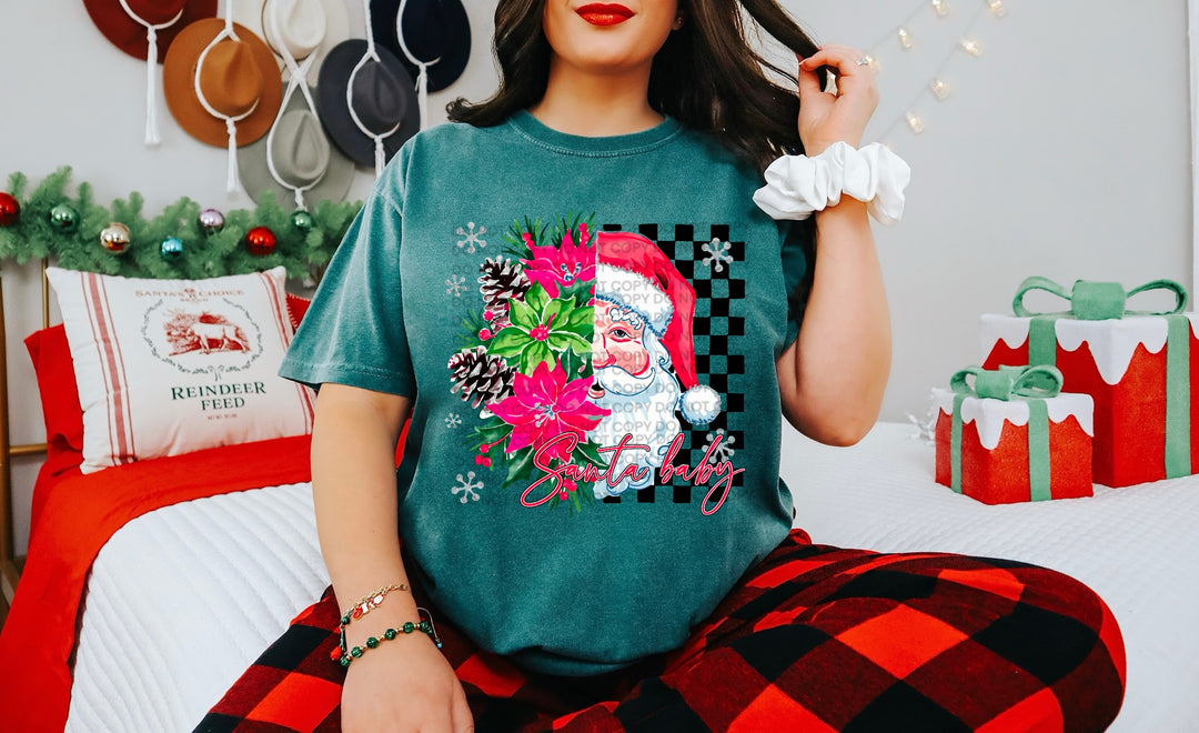 Santa Baby DTF Print