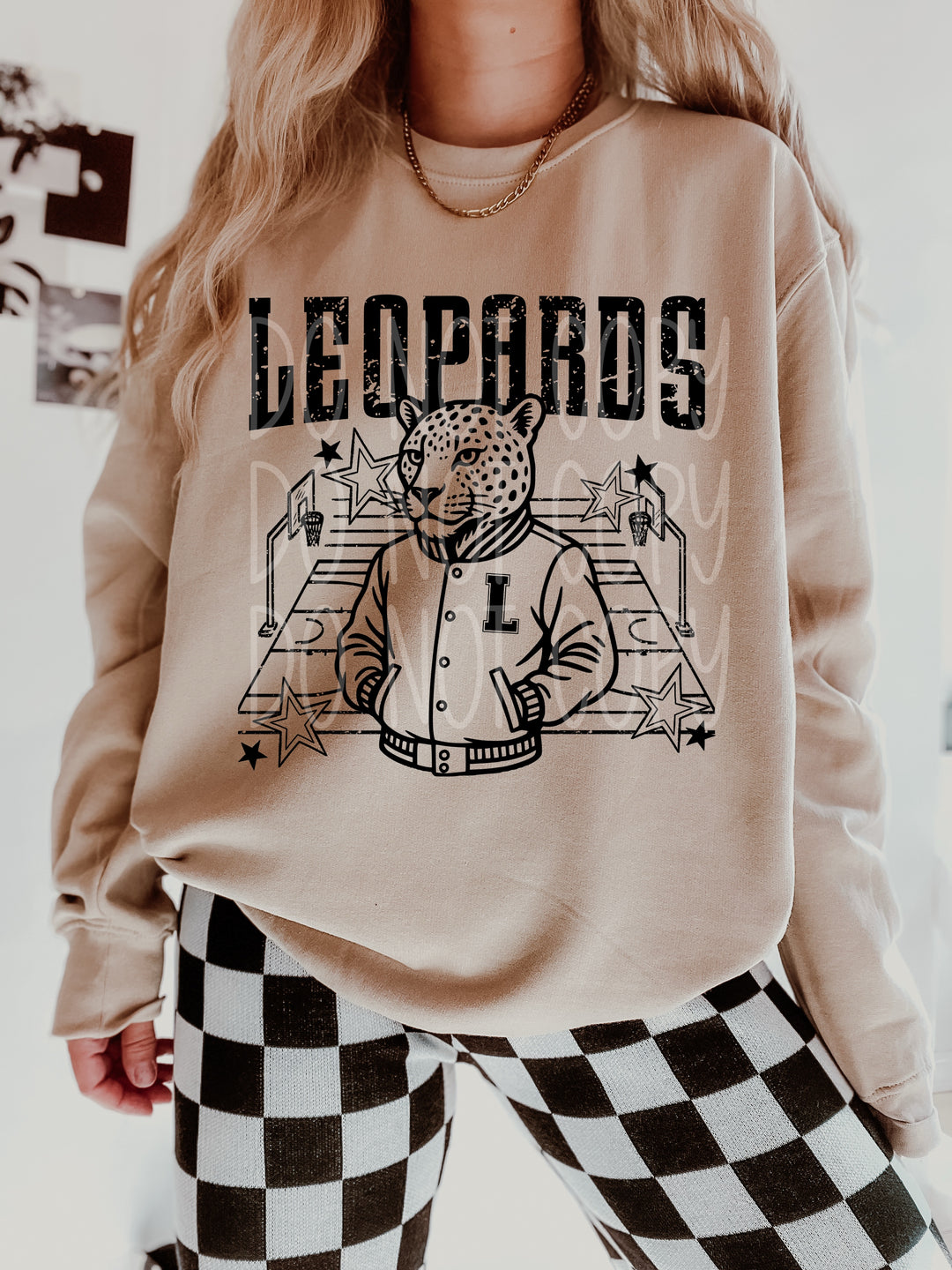 Basketball Letterman Mascots DTF Print