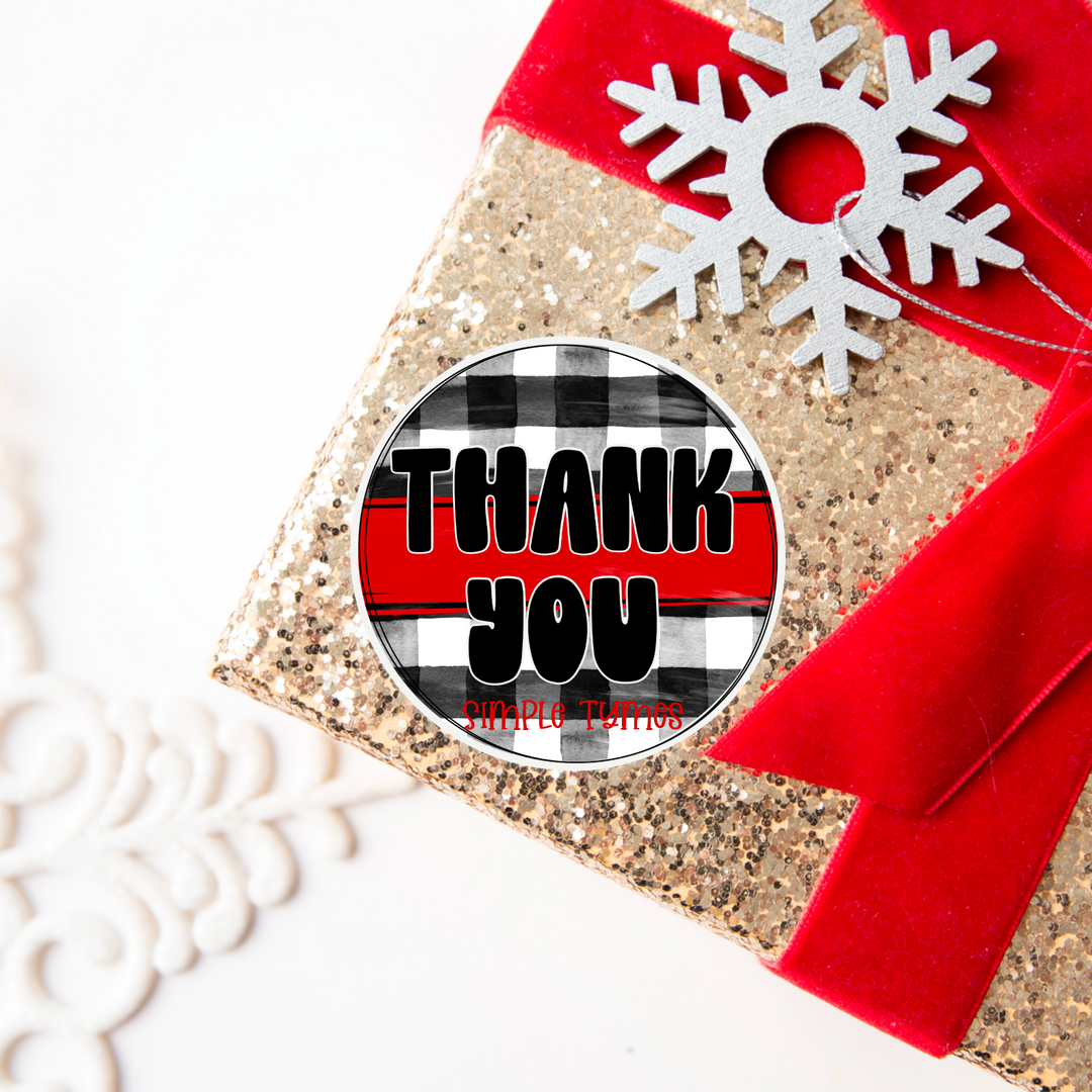 Thank You CUSTOMIZED Sticker Sheet