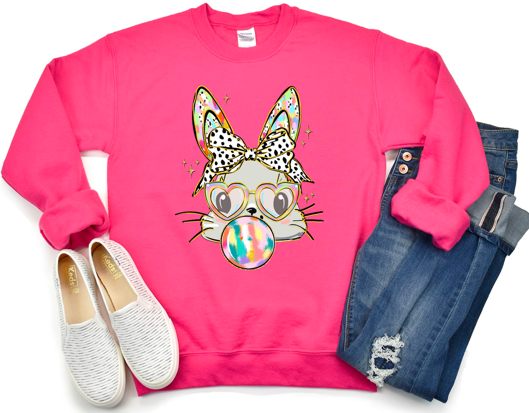 Bubble Gum Bunny HELICONIA Sweatshirt