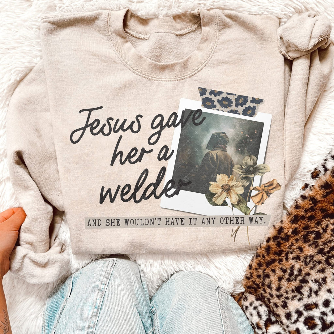 Jesus Gave Her CUSTOM DTF Print (Email your picture to support@simpletymes.com)