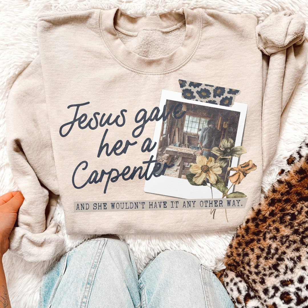 Jesus Gave Her CUSTOM DTF Print (Email your picture to support@simpletymes.com)