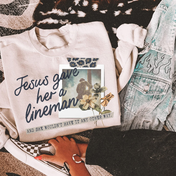 Jesus Gave Her CUSTOM DTF Print (Email your picture to support@simpletymes.com)