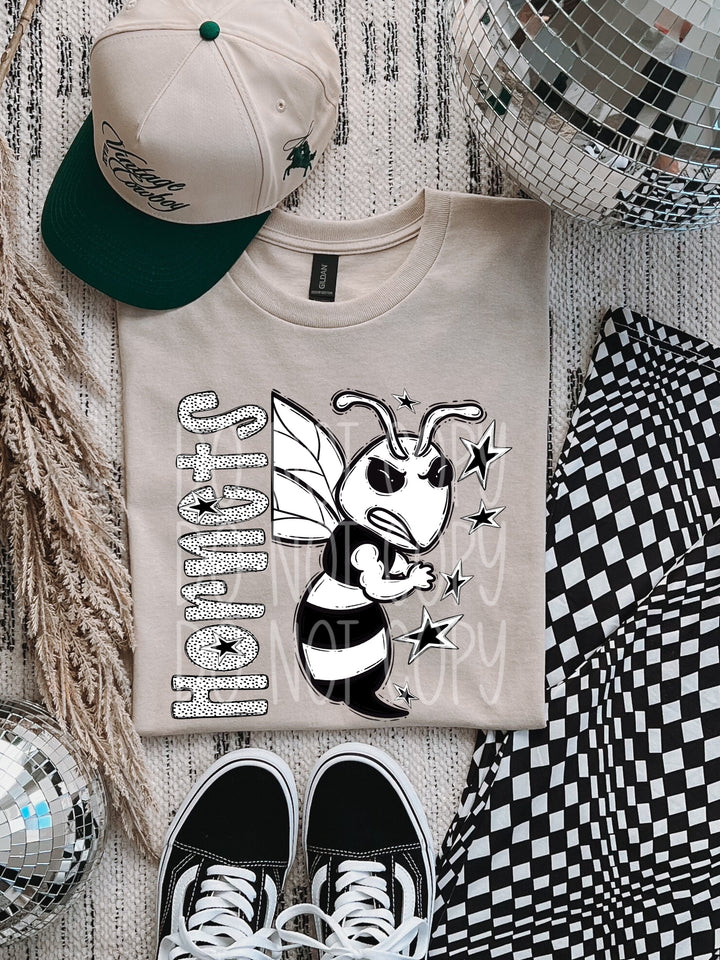 BW Dottie Mascots DTF Print