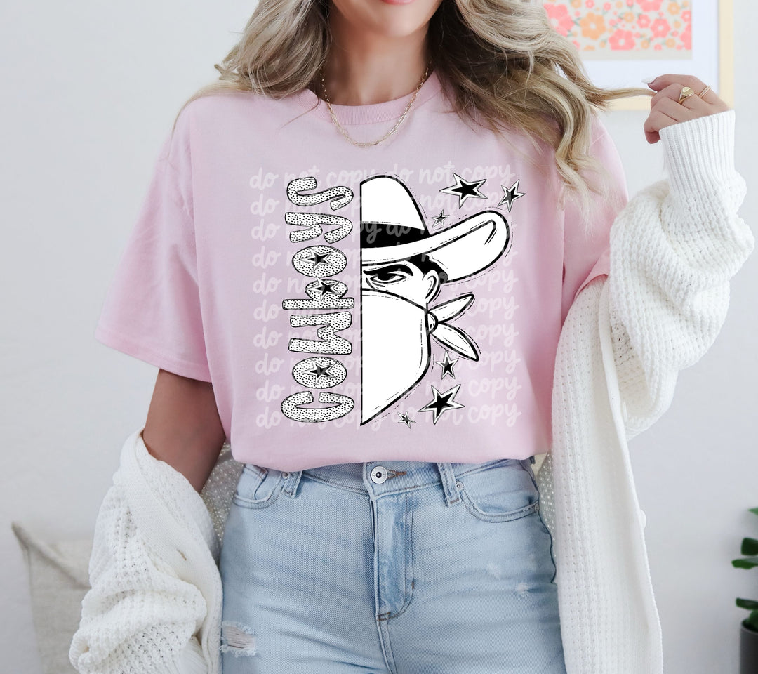 BW Dottie Mascots DTF Print